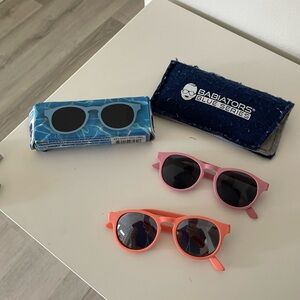 Babiators Pink and Orange Kids Sunglasses